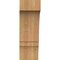 Ekena Millwork 6"W x 10"D x 18"H Balboa Rough Sawn Knee Brace, Western Red Cedar BRC06X10X18BOA00RWR - alternate 2